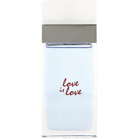 D & G Light Blue Love Is Love By Dolce & Gabbana Edt Spray 3.3 Oz *Tester, Women