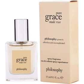 Philosophy Pure Grace Nude Rose By Philosophy Edt Spray 0.5 Oz, Women