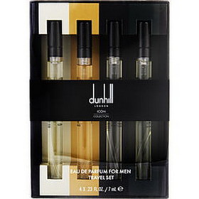 DUNHILL VARIETY by Alfred Dunhill 4 Piece Mens Mini Variety With Icon & Icon Absolute & Icon Elite & Icon Racing And All Are .23 Oz Mini Men