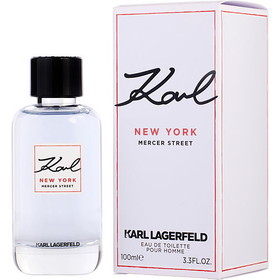 KARL LAGERFELD NEW YORK MERCER STREET by Karl Lagerfeld EDT SPRAY 3.4 OZ, Men