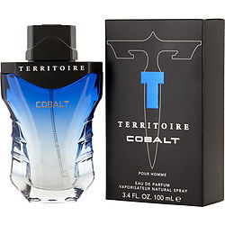 TERRITOIRE COBALT by YZY PERFUME Eau De Parfum Spray 3.4 Oz For Men