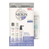 NIOXIN by Nioxin SET-4 PIECE MAINTENANCE KIT SYSTEM 5 WITH CLEANSER 10.1 OZ & SCALP THERAPY 10.1 OZ & SCALP TREATMenT 3.38 OZ & INSTANT FULLNESS DRY SHAMPOO 1.52 OZ Unisex