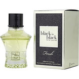 BLACK IS BLACK FRESH by Nuparfums Eau De Parfum Spray 3.4 Oz For Women
