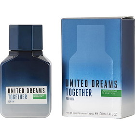 BENETTON UNITED DREAMS TOGETHER by Benetton EDT SPRAY 3.4 OZ MEN