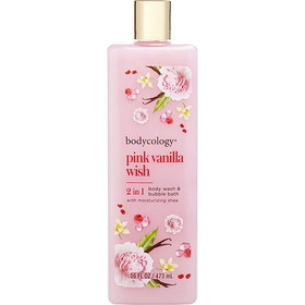 Bodycology Pink Vanilla Wish By Bodycology Body Wash 16 Oz, Women