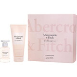 Abercrombie & Fitch Authentic By Abercrombie & Fitch Eau De Parfum Spray 1.7 Oz & Body Lotion 6.7 Oz, Women