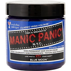 MANIC PANIC by Manic Panic High Voltage Semi-Permanent Hair Color Cream - # Blue Moon 4 Oz For Unisex