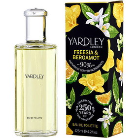 YARDLEY by Yardley FREESIA & BERGAMOT EDT SPRAY 4.2 OZ WOMEN