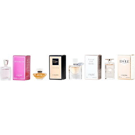 LANCOME VARIETY by Lancome 4 PIECE MINI VARIETY WITH LA VIE EST BELLE & TRESOR & MIRACLE & IDOLE AND ALL ARE EAU DE PARFUM MINIS WOMEN