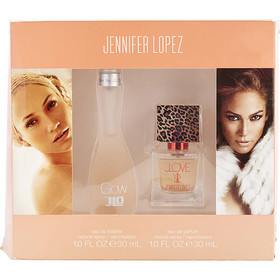Jennifer Lopez Variety By Jennifer Lopez 2 Piece Mini Variety With Glow Edt & Jlove Edp And All Both Are 1 Oz, Women