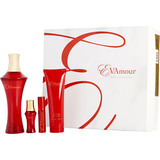 Evamour By Eva Longoria Eau De Parfum Spray 3.4 Oz & Shower Gel 3 Oz & Eau De Parfum Rollerball 0.25 Oz & Eau De Parfum Spray 0.25 Oz Mini, Women