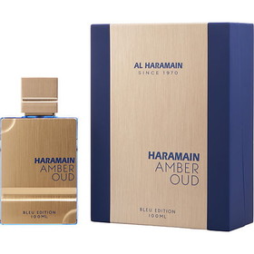 AL HARAMAIN AMBER OUD By Al Haramain Eau De Parfum Spray 3.4 oz (Blue Edition), Unisex