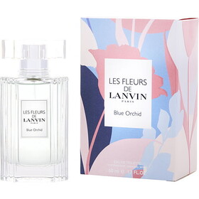 Les Fleurs De Lanvin Blue Orchid By Lanvin Edt Spray 1.7 Oz, Women