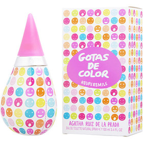 Agatha Ruiz De La Prada Gotas De Color Supersmile By Agatha Ruiz De La Prada Edt Spray 3.4 Oz, Women