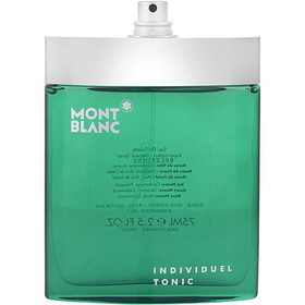 MONT BLANC INDIVIDUEL TONIC By Mont Blanc Edt Spray 2.5 oz *Tester, Men
