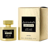 Lattafa Confidential Private Gold By Lattafa Eau De Parfum Spray 3.4 Oz, Unisex