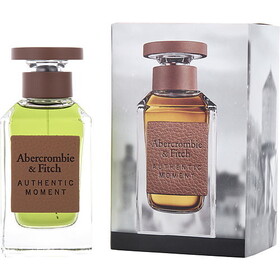 Abercrombie & Fitch Authentic Moment By Abercrombie & Fitch Edt Spray 3.4 Oz, Men