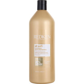 Redken By Redken All Soft Conditioner Moisturizing For Dry Brittle Hair 33.8 Oz (Packaging May Vary), Unisex