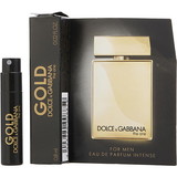 The One Gold By Dolce & Gabbana Eau De Parfum Intense Spray 0.02 Oz Vial Mini, Men