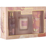 AEROPOSTALE SWEET DREAM By Aeropostale Body Mist 3.4 oz & Body Lotion 3 oz & Candle, Women