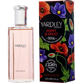 YARDLEY POPPY & VIOLET By Yardley Edt Spray 4.2 oz, Women