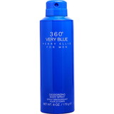 Perry Ellis 360 Very Blue By Perry Ellis Deodorant Body Spray 6 Oz, Men
