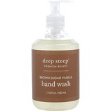 DEEP STEEP By Deep Steep Brown Sugar Vanilla Hand Wash 17.6 oz, Unisex