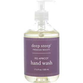 DEEP STEEP By Deep Steep Fig Apricot Hand Wash 17.6 oz, Unisex
