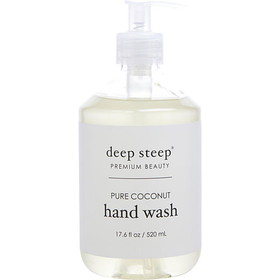 DEEP STEEP By Deep Steep Pure Coconut Hand Wash 17.6 oz, Unisex
