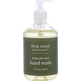 DEEP STEEP By Deep Steep Rosemary Mint Hand Wash 17.6 oz, Unisex