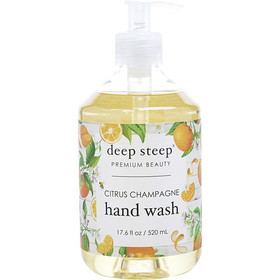 DEEP STEEP By Deep Steep Citrus Champagne Hand Wash 17.6 oz, Unisex