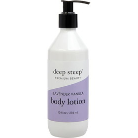 DEEP STEEP By Deep Steep Lavender Vanilla Body Lotion 10 oz, Unisex