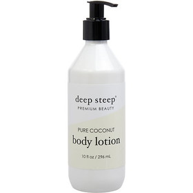 DEEP STEEP By Deep Steep Pure Coconut Body Lotion 10 oz, Unisex