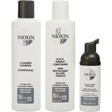 Nioxin By Nioxin Set-3 Piece Full Kit System 2 With Cleanser Shampoo 5 Oz & Scalp Therapy Conditioner 5 Oz & Scalp Treatment 1.7 Oz, Unisex