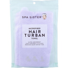 Spa Accessories By Spa Accessories Spa Sister Microfiber Hair Turban - Lavender, Unisex