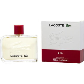 Lacoste Red Style In Play By Lacoste Edt Spray 4.2 Oz (New Packaging), Men