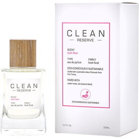 Clean Reserve Lush Fleur by Clean Eau De Parfum Spray 3.4 Oz, Unisex