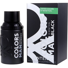 Colors De Benetton Black Intenso By Benetton Eau De Parfum Spray 2 Oz, Men