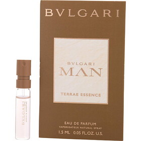 Bvlgari Man Terrae Essence By Bvlgari Eau De Parfum Spray Vial, Men