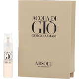 ACQUA DI GIO ABSOLU By Giorgio Armani Eau De Parfum Spray Vial On Card, Men