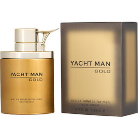 Yacht Man Gold By Myrurgia Edt Spray 3.4 Oz, Men