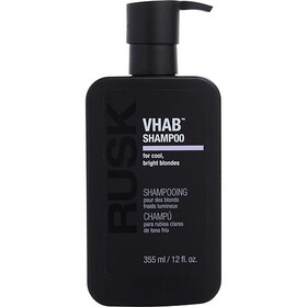 Rusk By Rusk Vhab Shampoo For Cool, Bright Blondes 12 Oz, Unisex