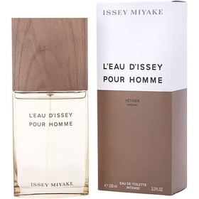 L'Eau D'Issey Pour Homme Vetiver By Issey Miyake Edt Intense Spray 3.4 Oz, Men
