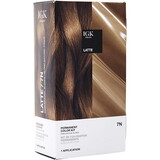 Igk By Igk Permanent Color Kit - 7N Latte (Natural Blonde), Unisex