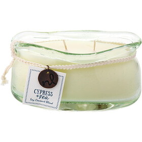 Cypress & Sea By Northern Lights 2 Wick Candle 14 Oz, Unisex