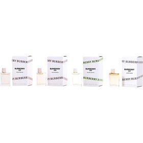 Burberry Variety by Burberry 4 Piece Womens Variety All Are 0.17 Oz Minis, Women