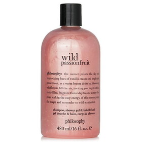 Philosophy By Philosophy Wild Passionfruit Shampoo, Shower Gel & Bubble Bath --480Ml/16Oz, Women
