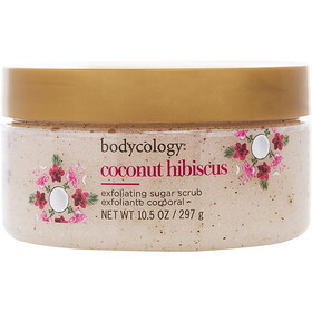 Bodycology Coconut Hibiscus By Bodycology Exfoliating Sugar Scrub 10.5 Oz, Women