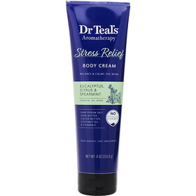 Dr. Teal'S by Dr. Teal'S Aromatherapy Stress Relief Body Cream With Eucalyptus, Citrus & Spearmint --227G/8Oz, Unisex