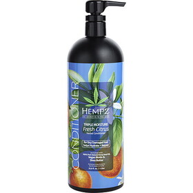 Hempz by Hempz Triple Moisture Fresh Citrus Herbal Conditioner For Dry/Damaged Hair 33.8 Oz, Unisex